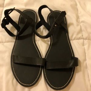 Black Jesus sandals